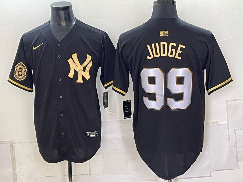 Men 2026 New York Yankees #99 Judge black Nike MLB Jersey 0924001->youth mlb jersey->Youth Jersey